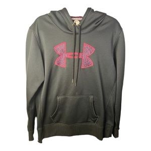Under Armour Black Pink Hoodie Women’s Medium